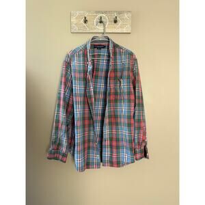 U.S. Polo XL Men's Plaid Button Down Flannel Casual Long Sleeve Shirt